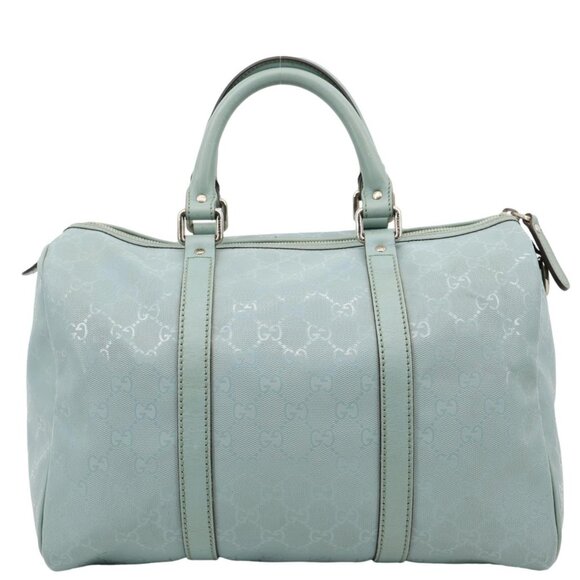 Gucci Joy Medium GG Imprime Boston Bag Light Blue 193603 - Picture 3 of 13